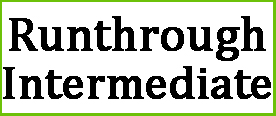 Runthrough Intermediate